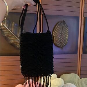 Sequenced hand shoulde small bag